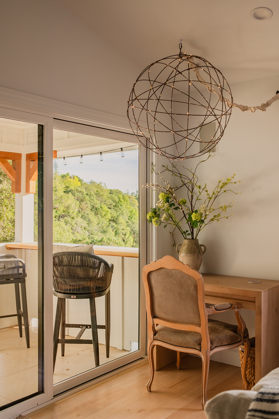 Small Writing Desk in the Primary Suite