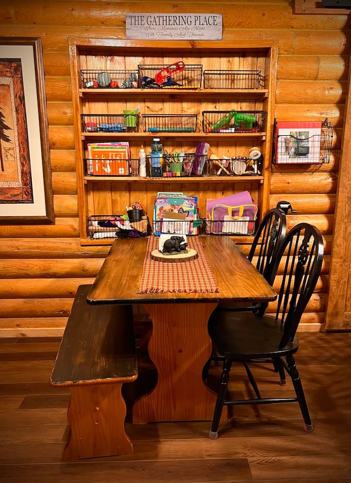 Craft area in The Gathering Place.