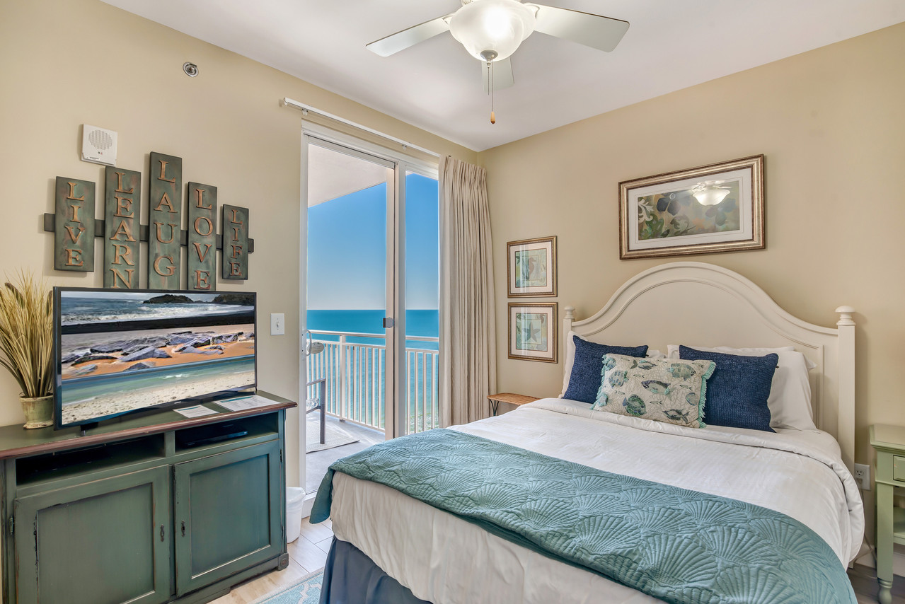Third Bedroom with Gulf Balcony