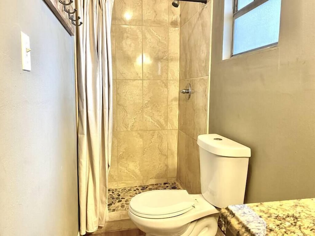 Guest house bathroom recently remodeled.