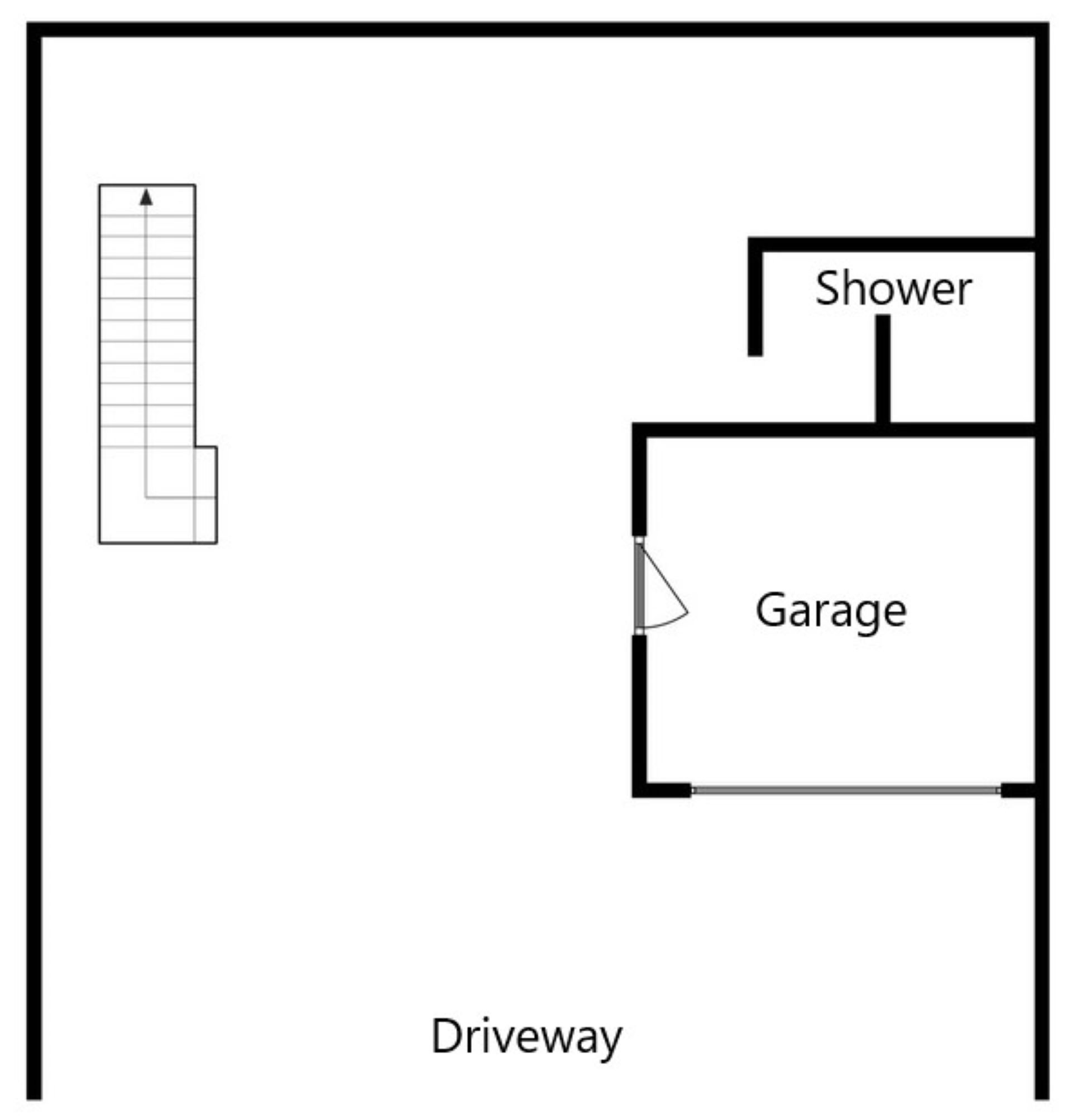 Driveway/Patio Floor Plan