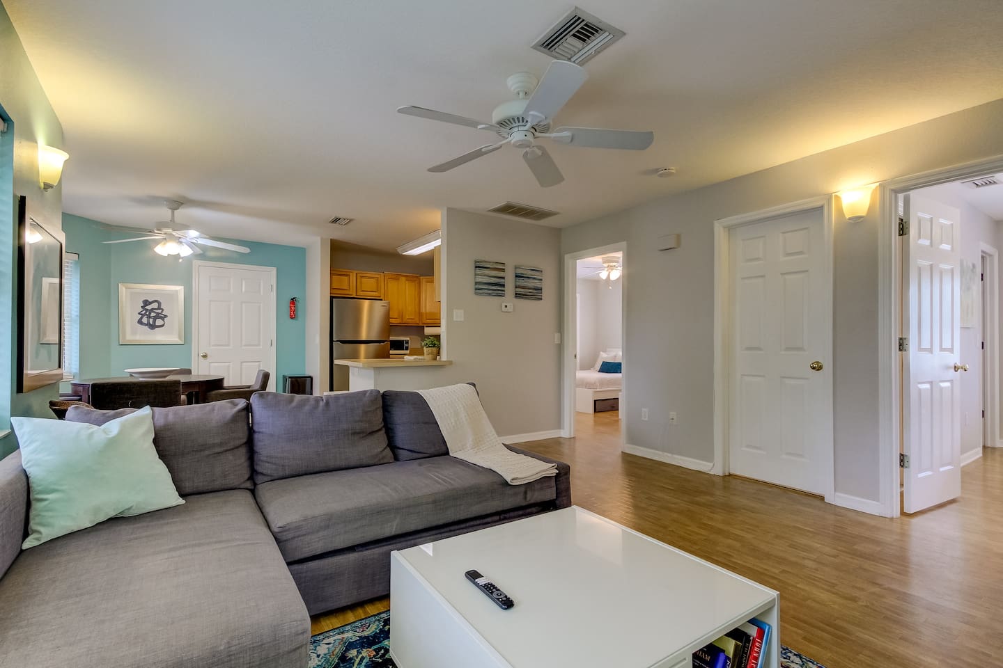 Spacious living room for everyone