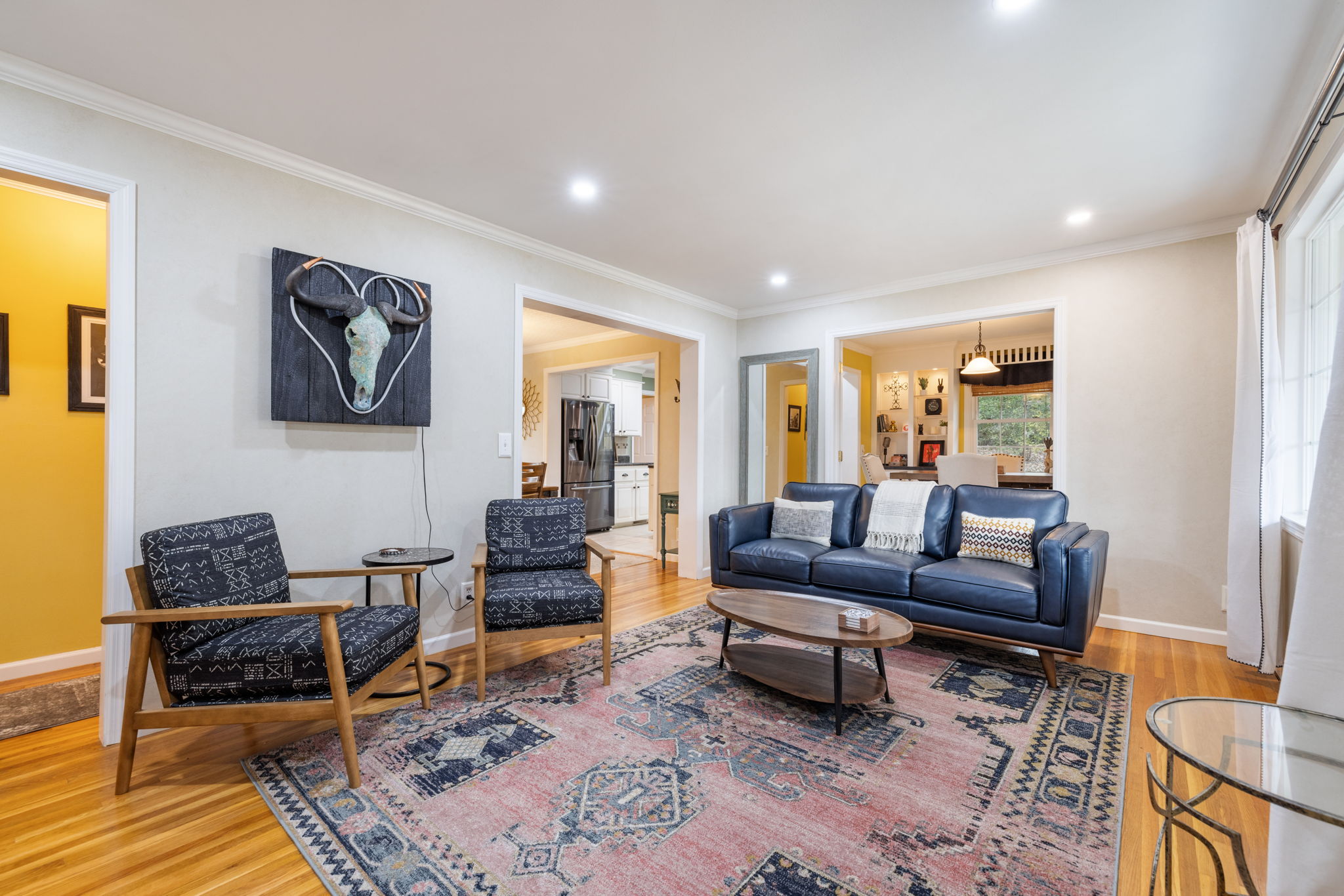 Upstairs Living Room with Smart TV