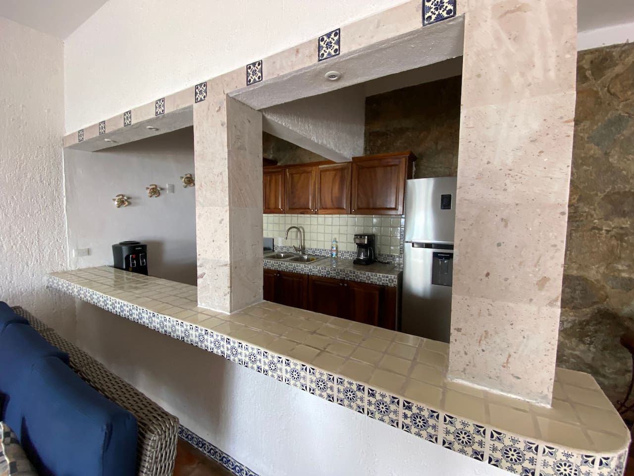 Kitchen in the Hacienda.
Cocina en la Hacienda