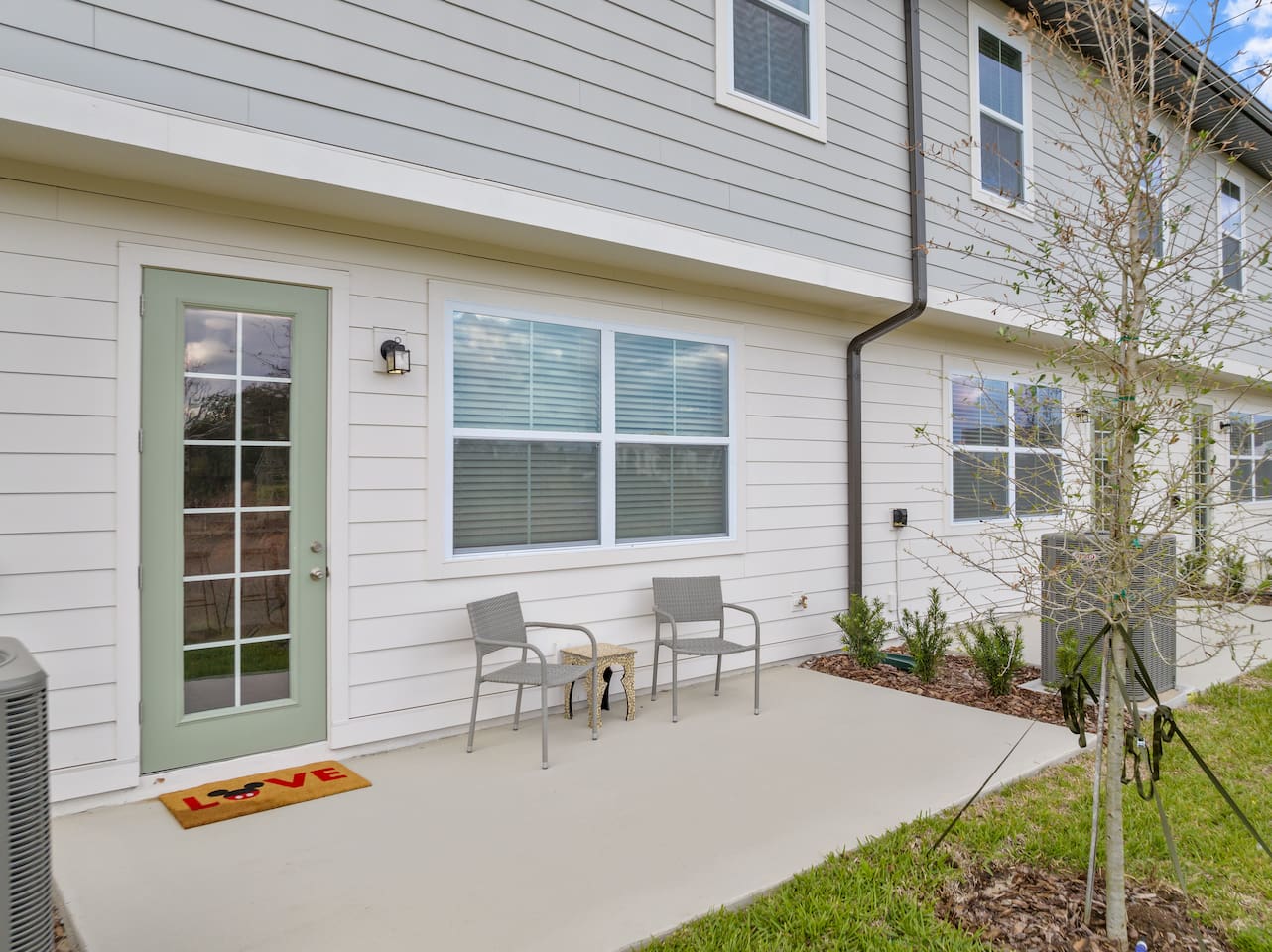 Private patio, perfect for savoring morning coffee or sipping wine at sunset.