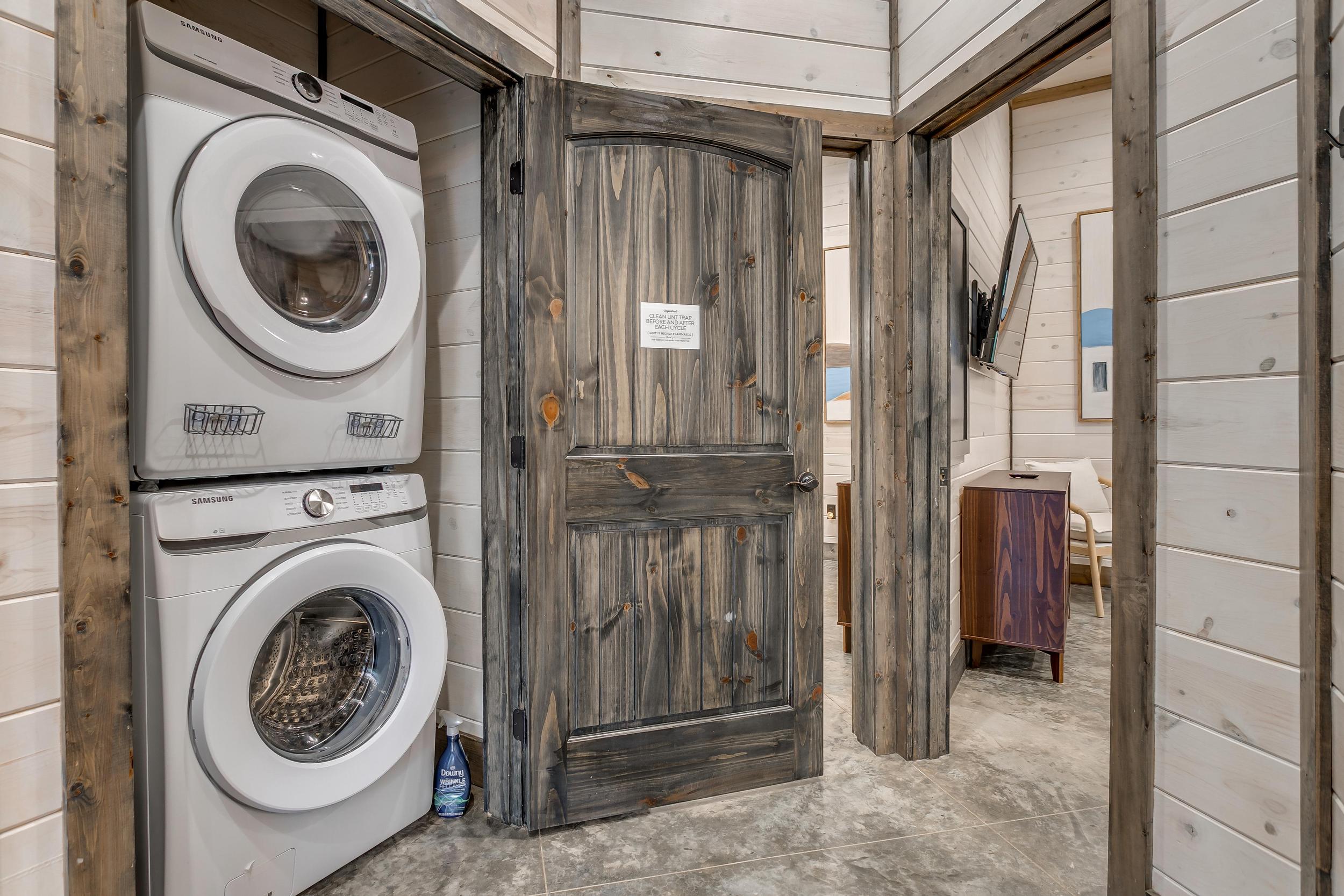 Full size washer and dryer