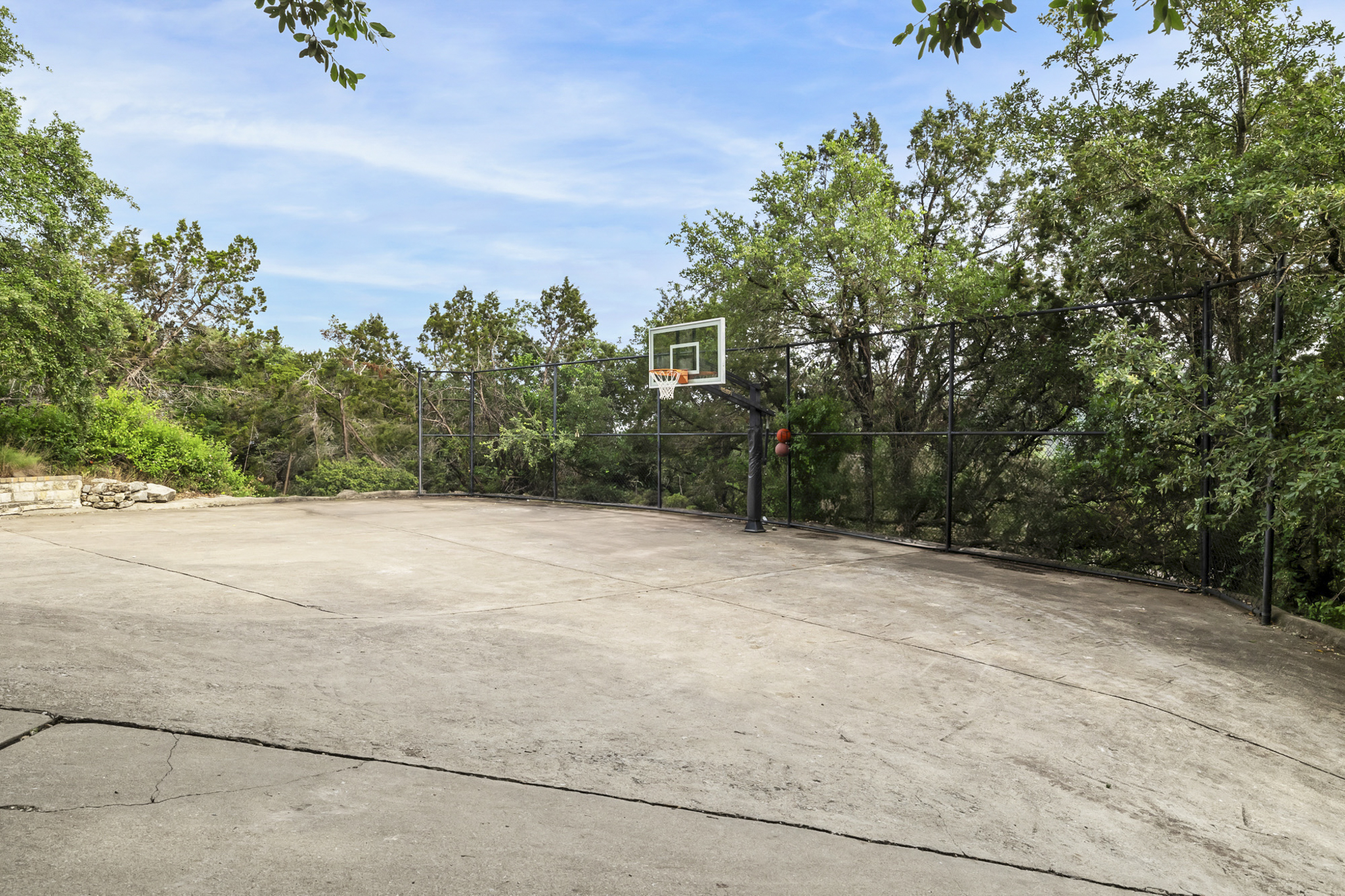Sport court & additional parking space.
