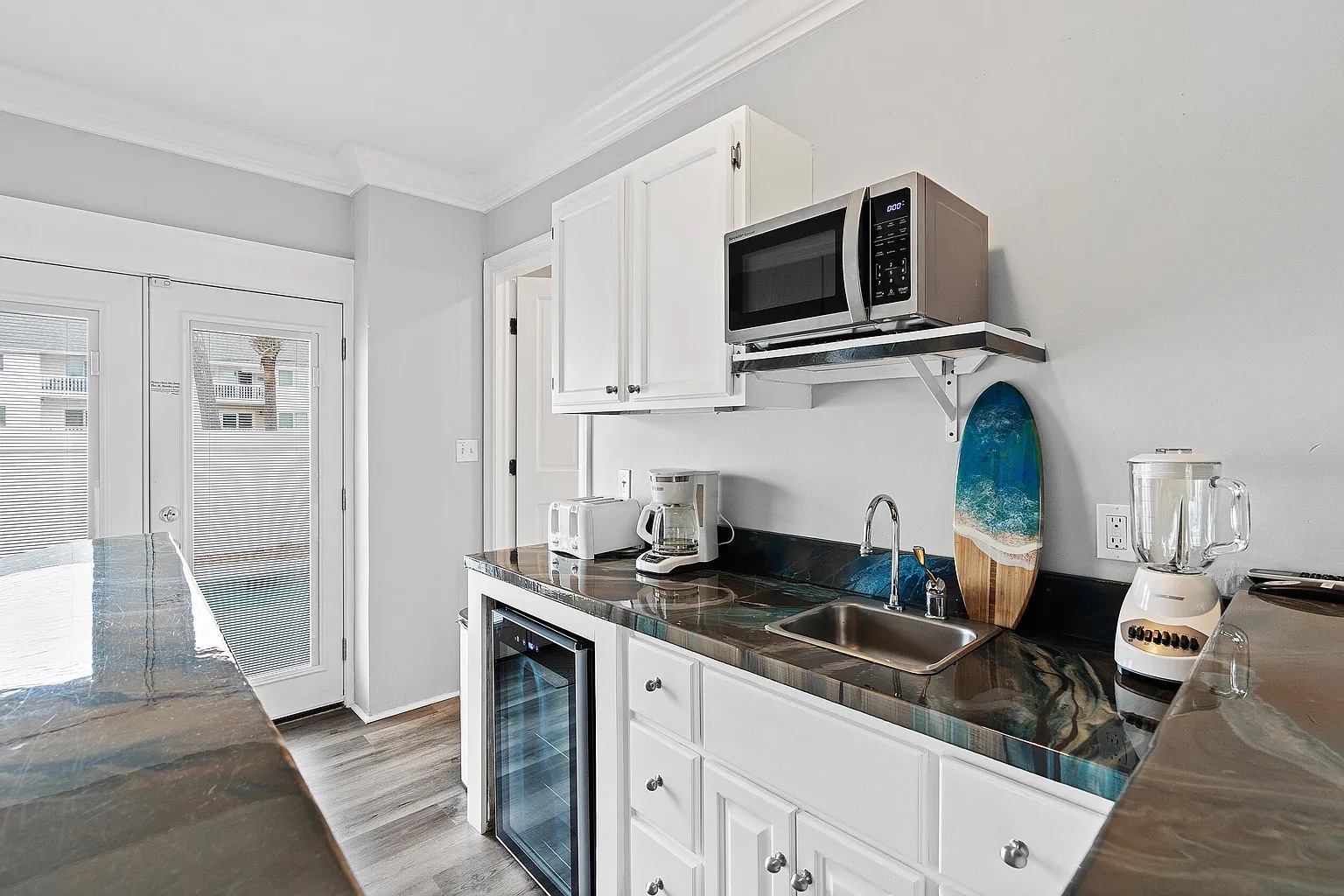 First floor kitchenette