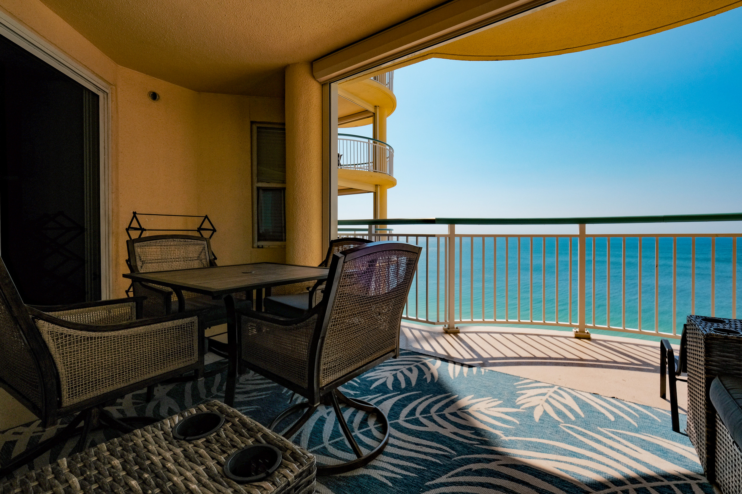 Private balcony