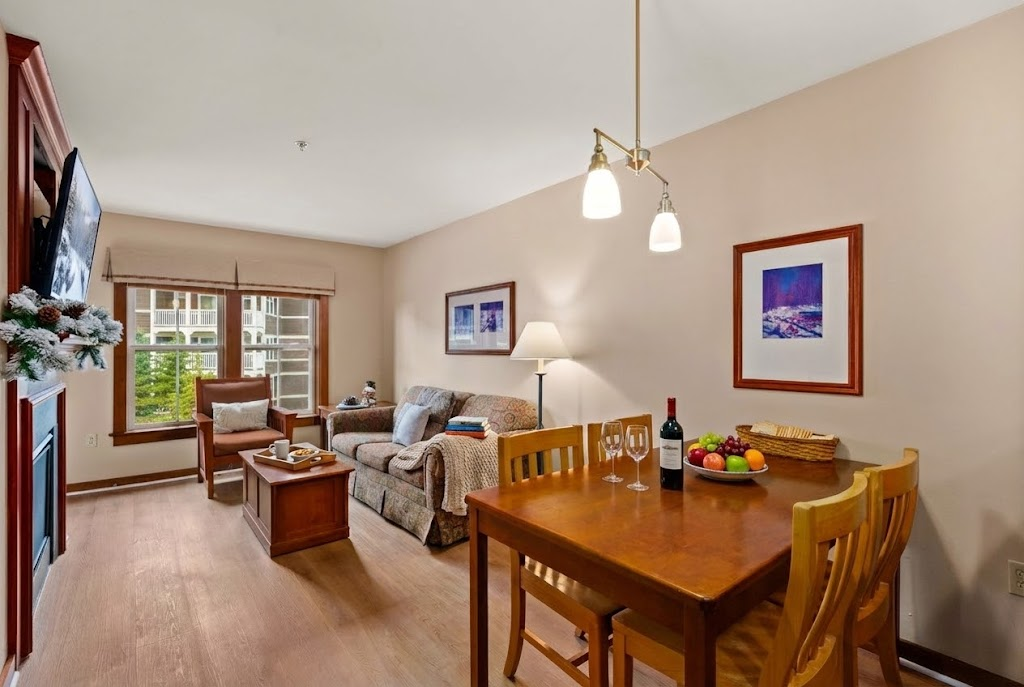 Our dining area is perfect for a quick bite.