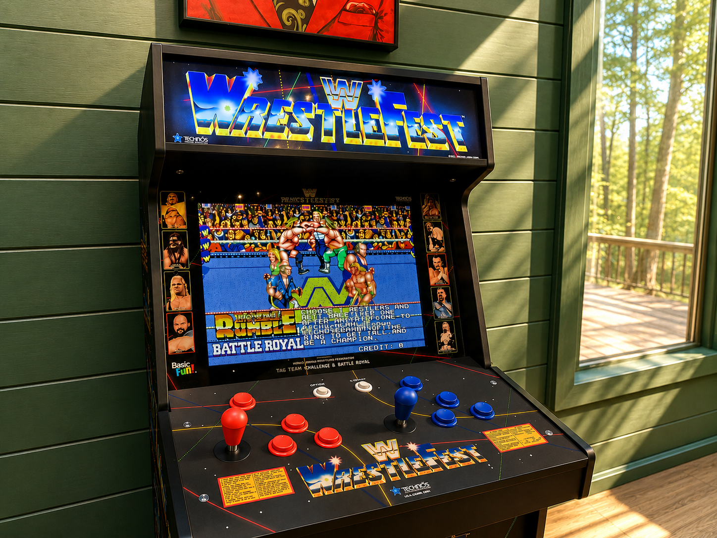 Game Room: Unleash your inner champion with this retro arcade experience!