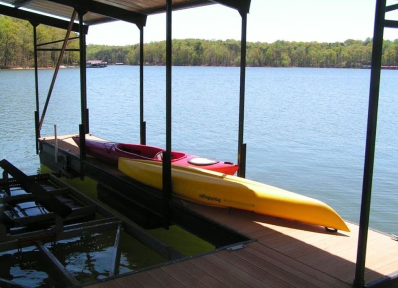 Kayaks for guest use