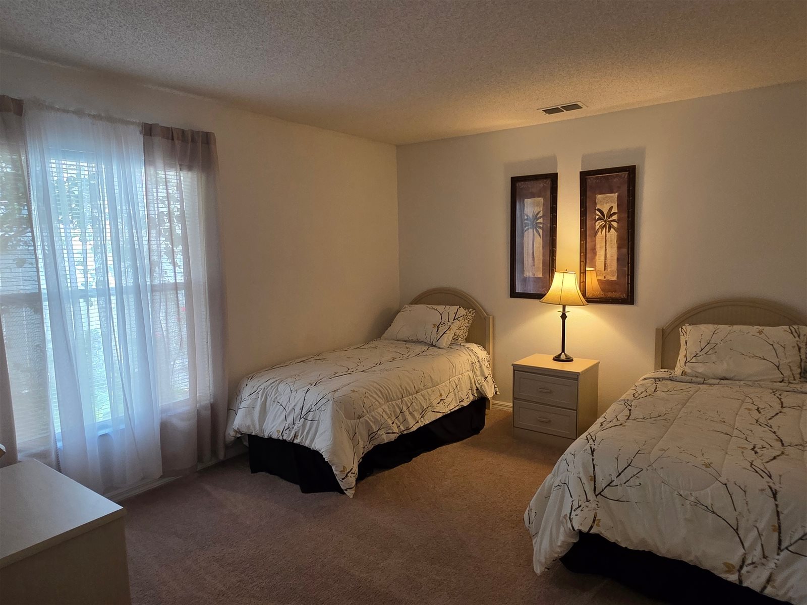Twin beds