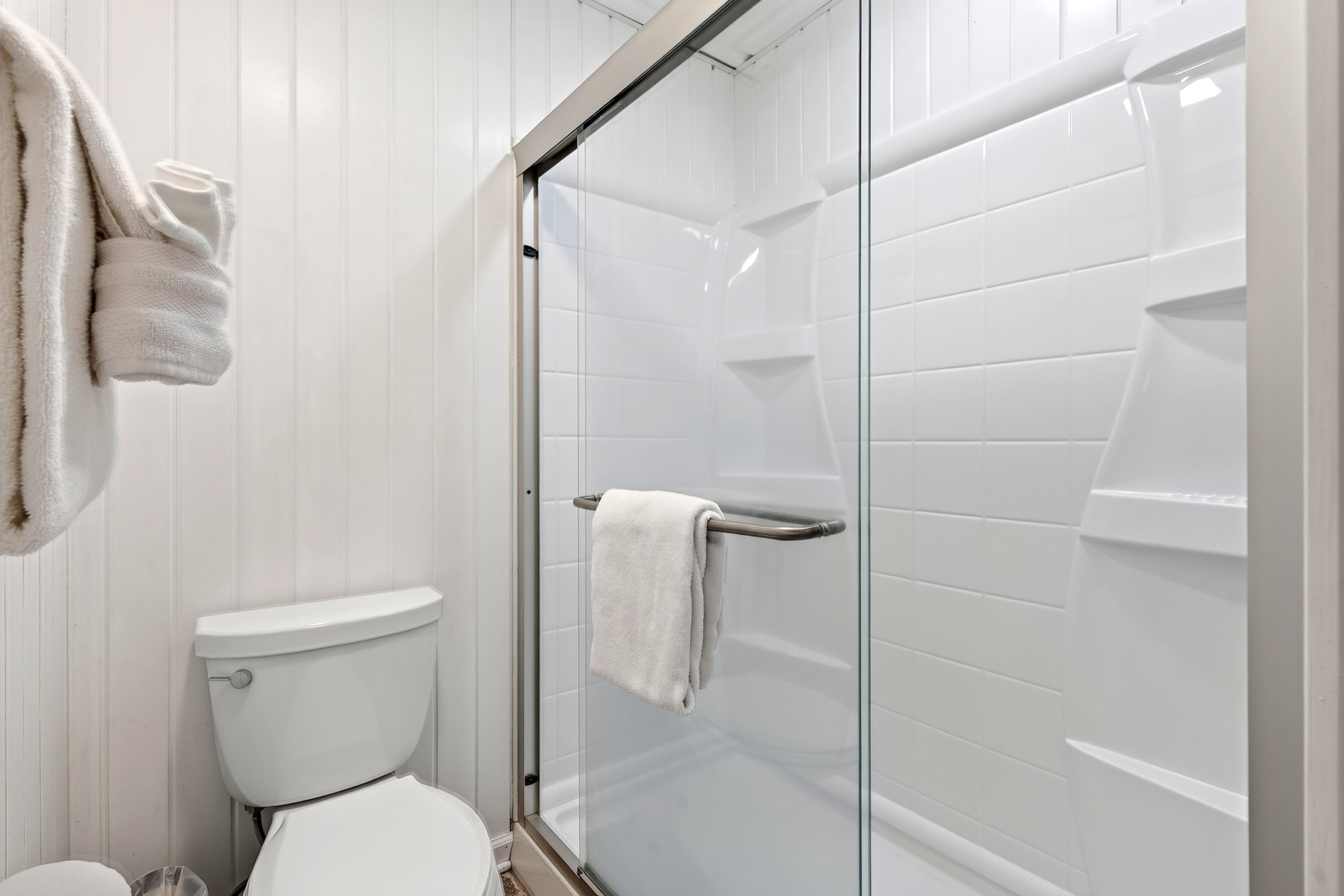 Lower level full bathroom