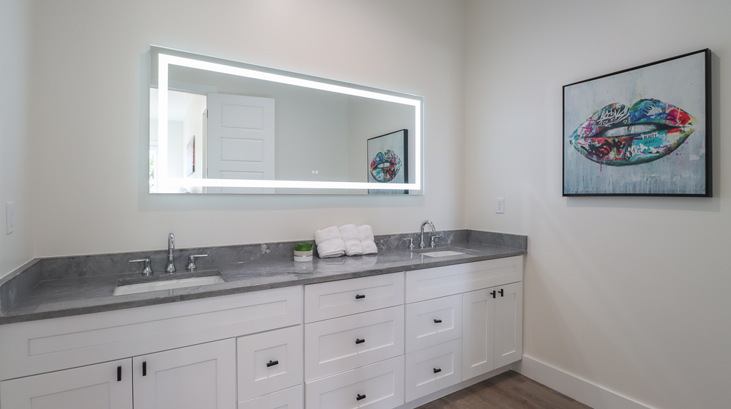 Spacious Large Bathrooms