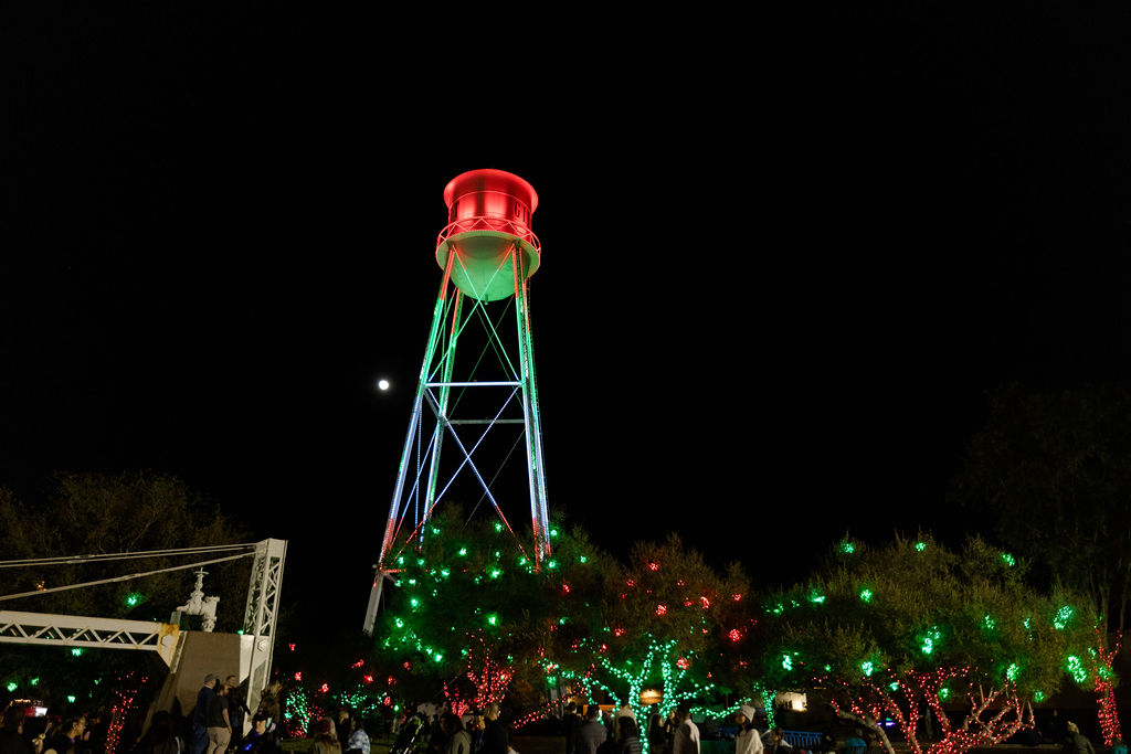 Gilbert Water Tower Lighting