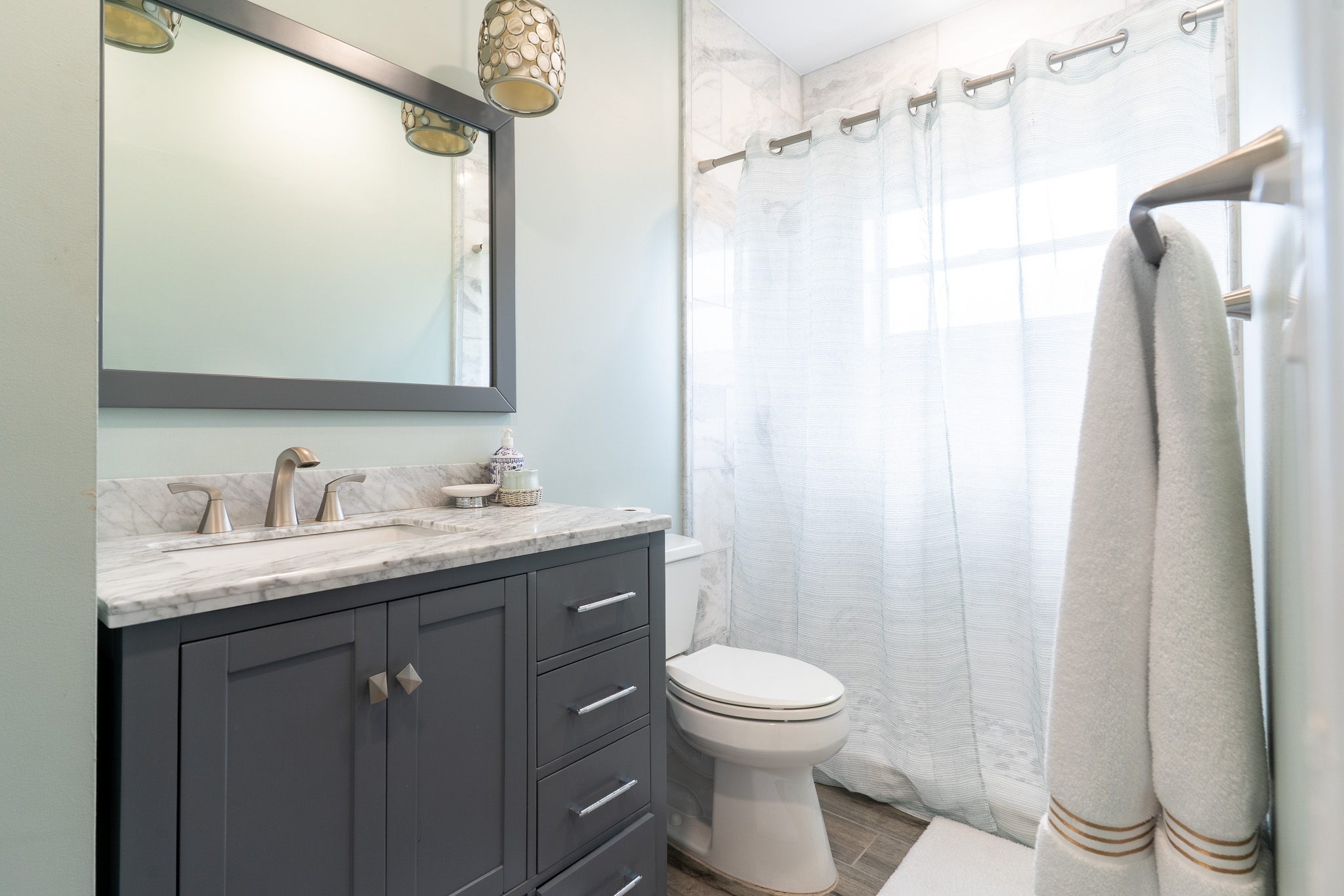 Hallway Bathroom