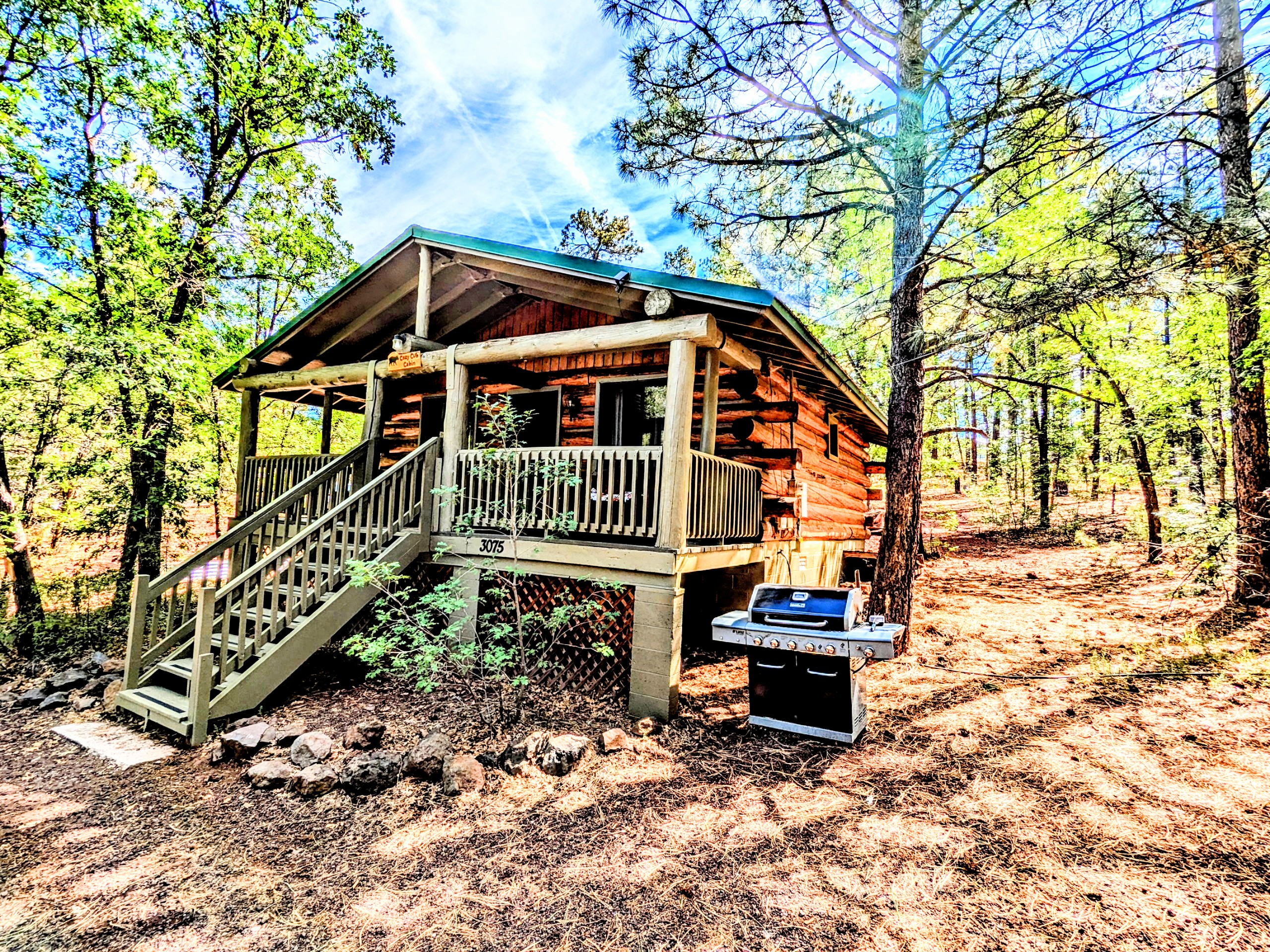 Side Corner of Cabin