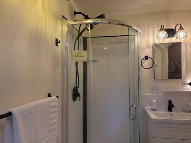 Fully renovated Ensuite Bathroom.