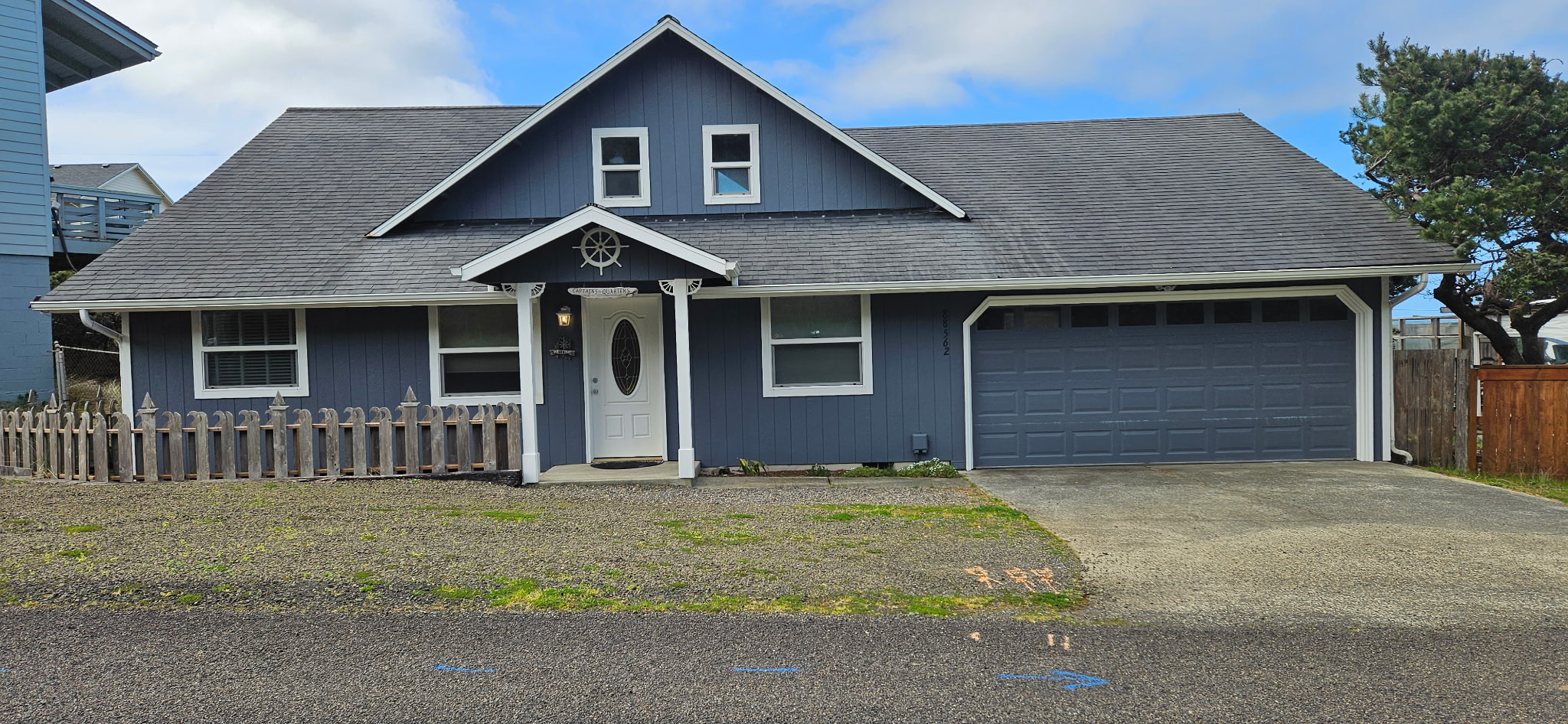 front of Captains Quarters