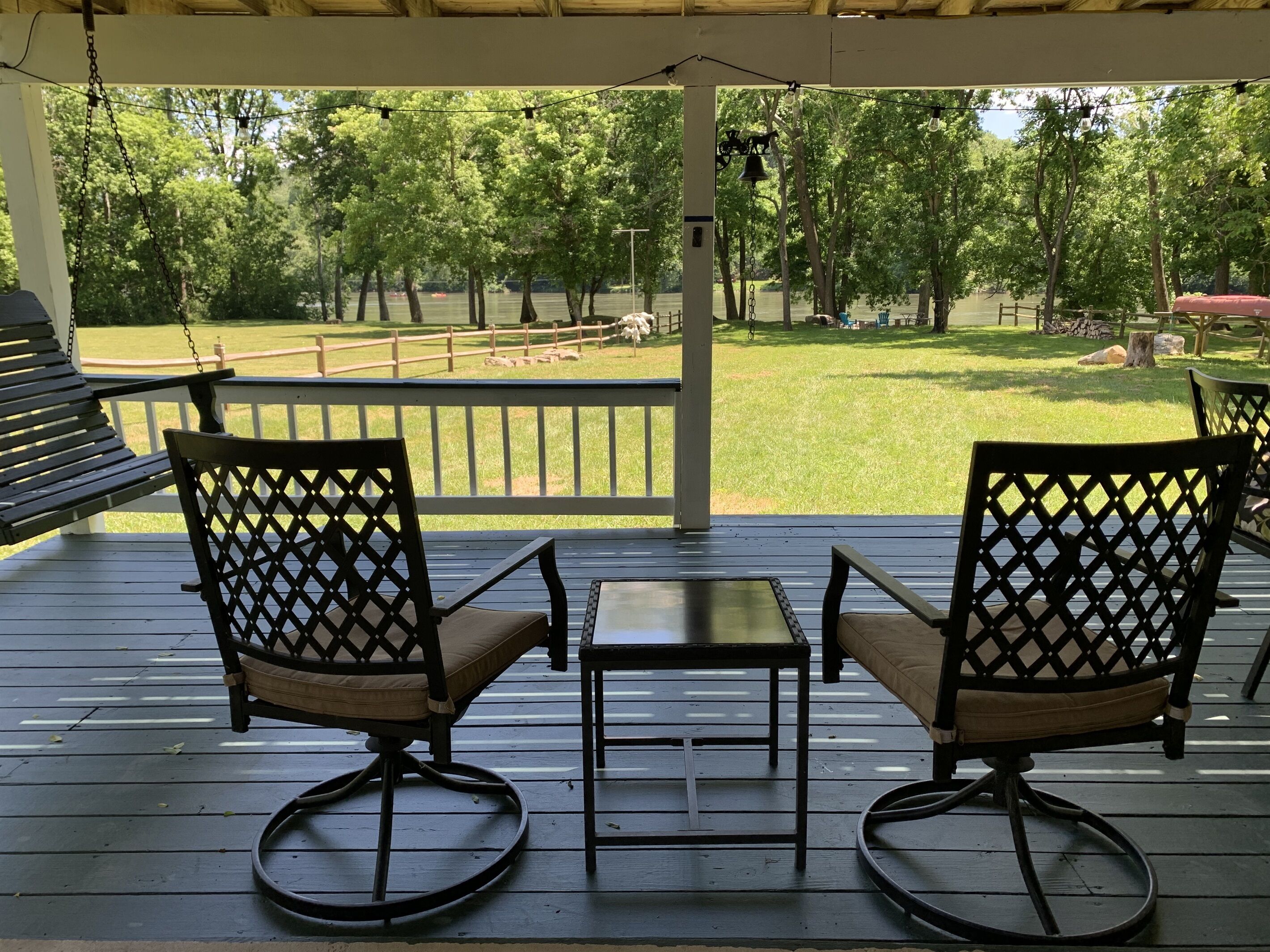 Have your morning coffee with a view!