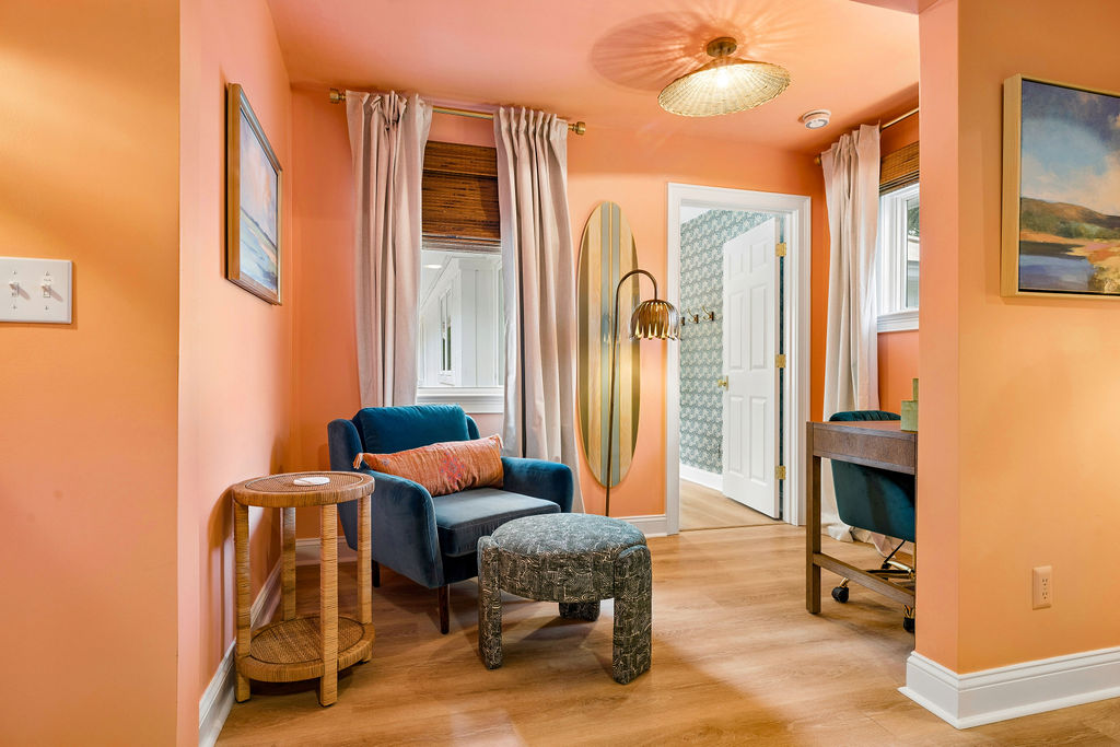 Perfect nook for cozying up with your favorite book