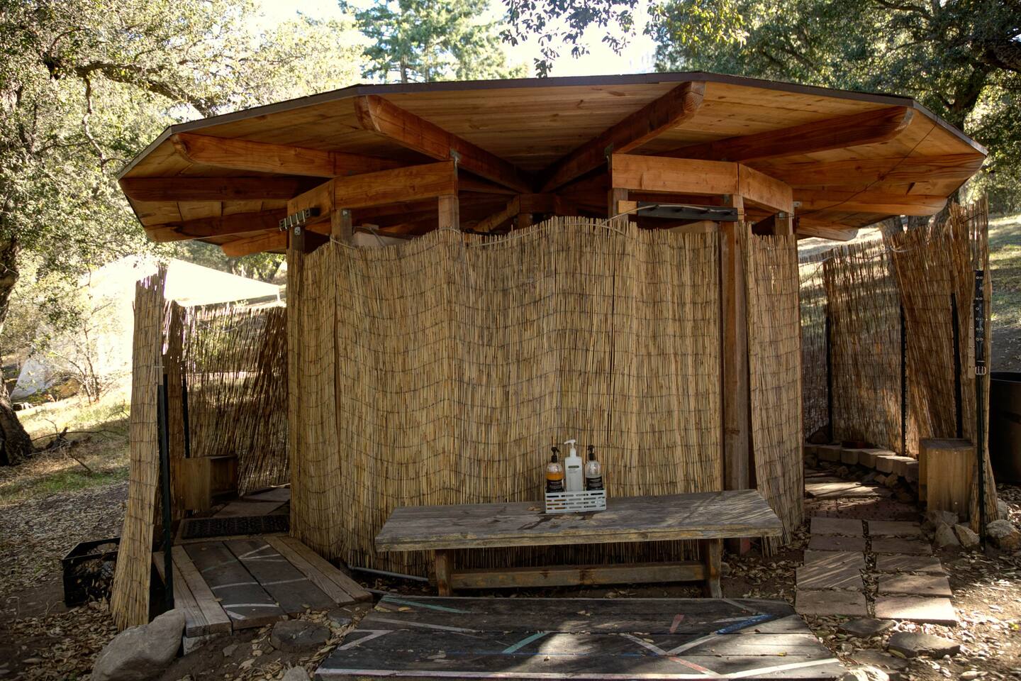 Outdoor showers