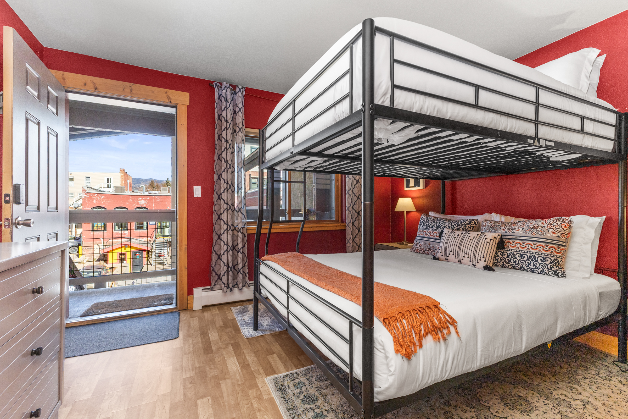 Bedroom #3 | Bunk Bed | Outdoor Access