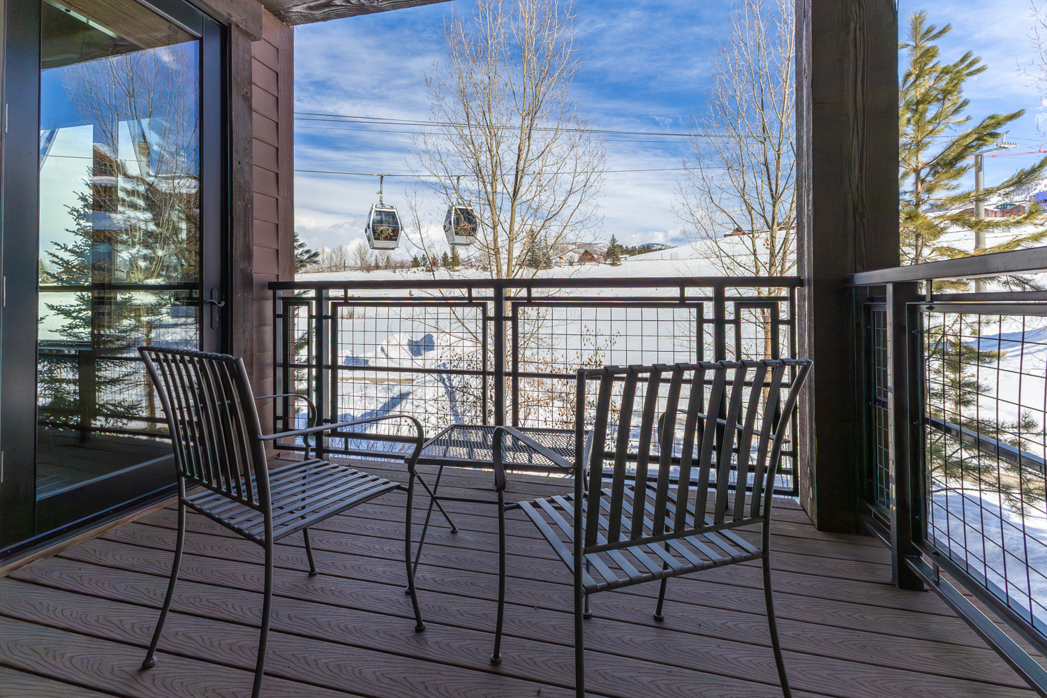 Deck w/ a Gondola view