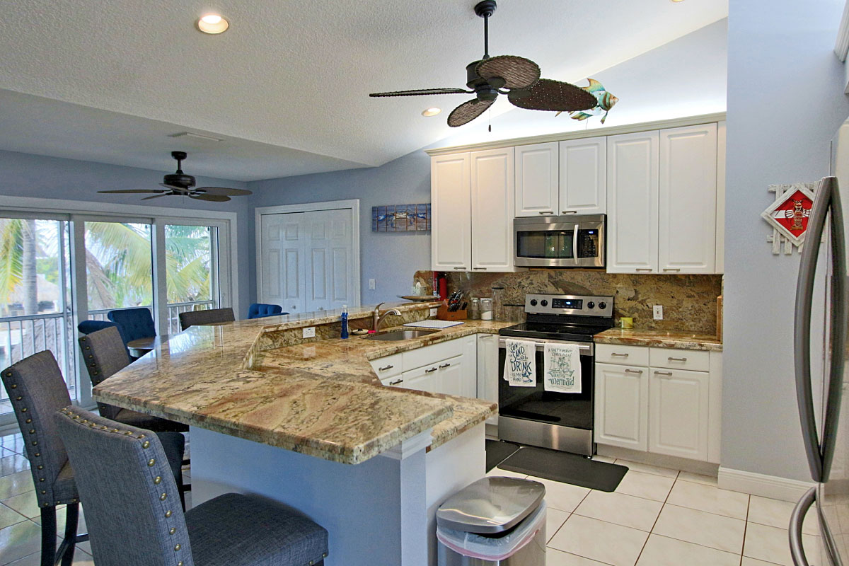 Upstairs kitchen