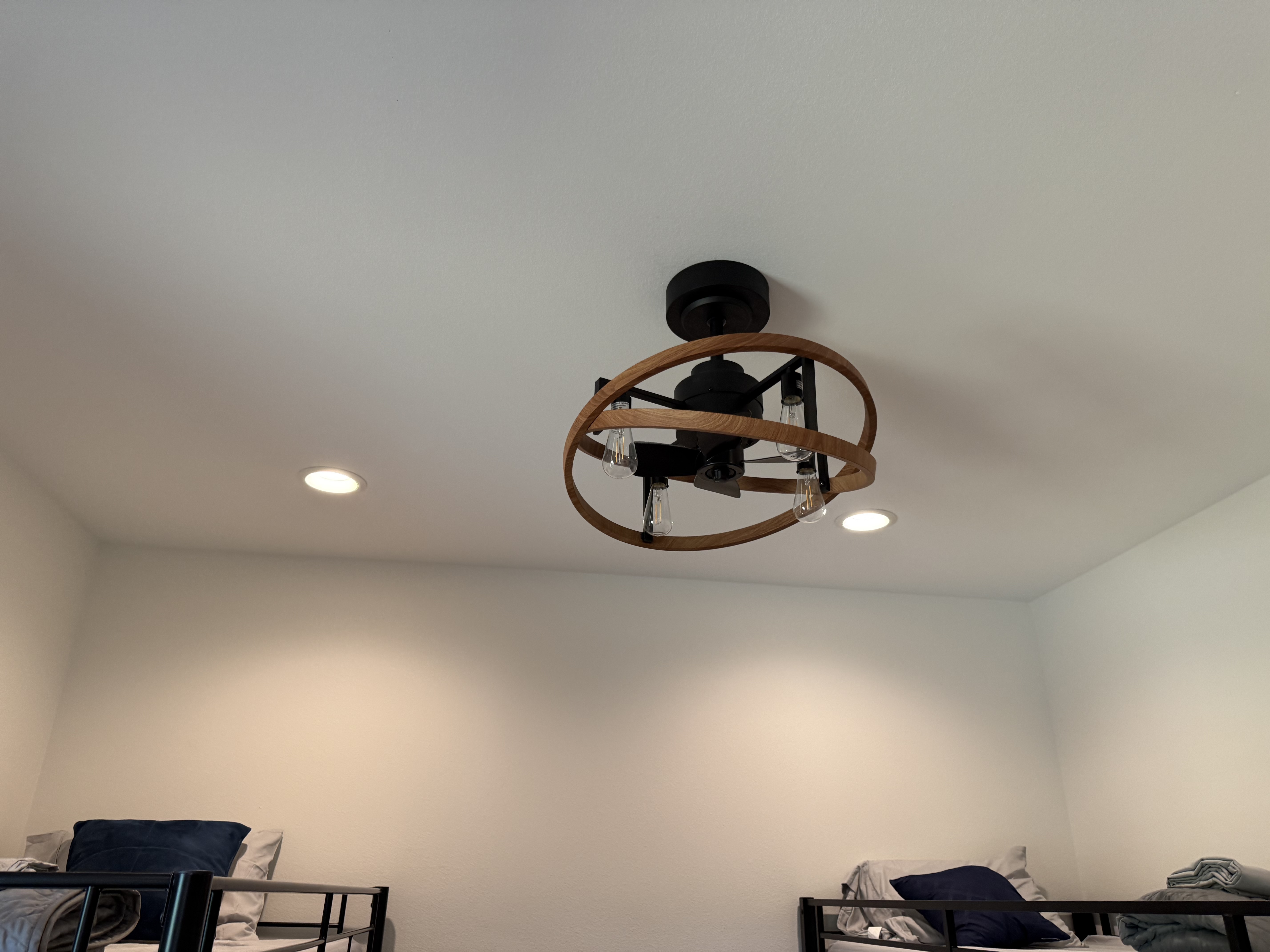 Ceiling Fans in all bedrooms. Relax with cool breeze.