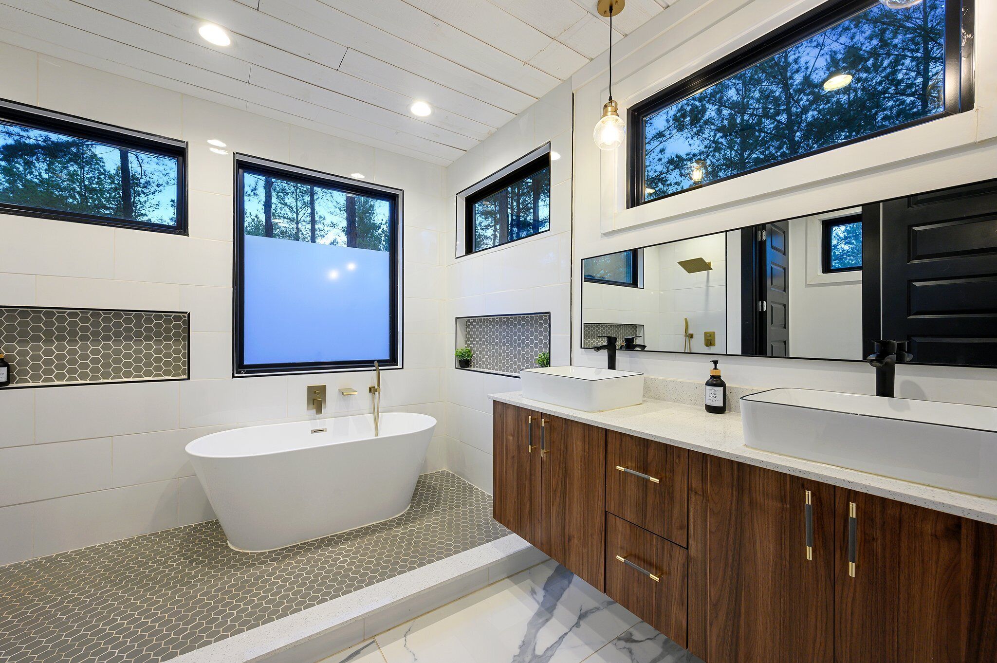 A relaxing bathroom retreat designed for comfort and calm.