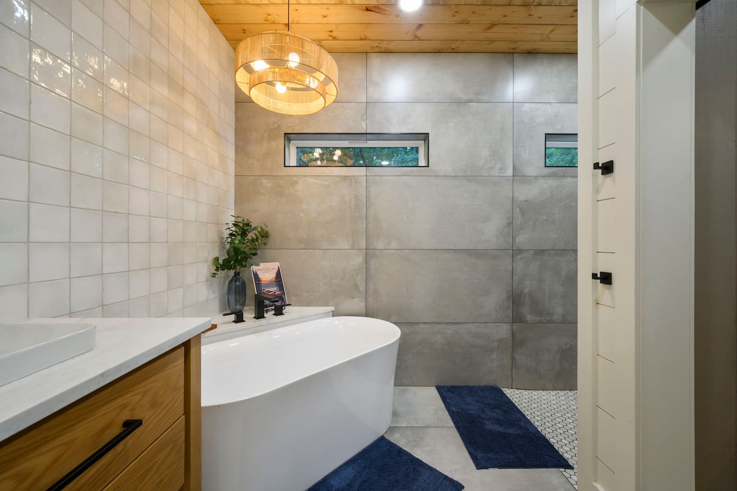  Bright, spa-inspired bathroom designed for relaxing mornings and peaceful evenings