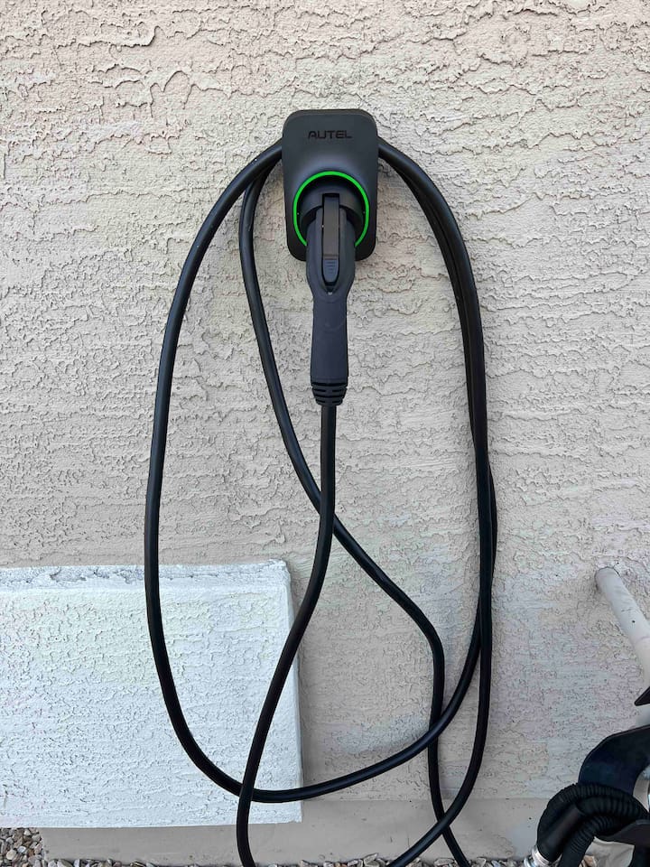 Nema 14-50 EV charger.