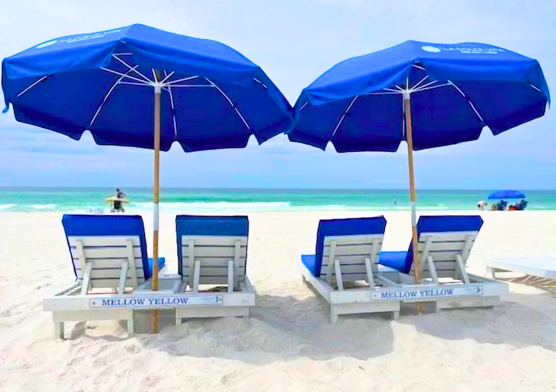 Private Beach Lounge Chairs