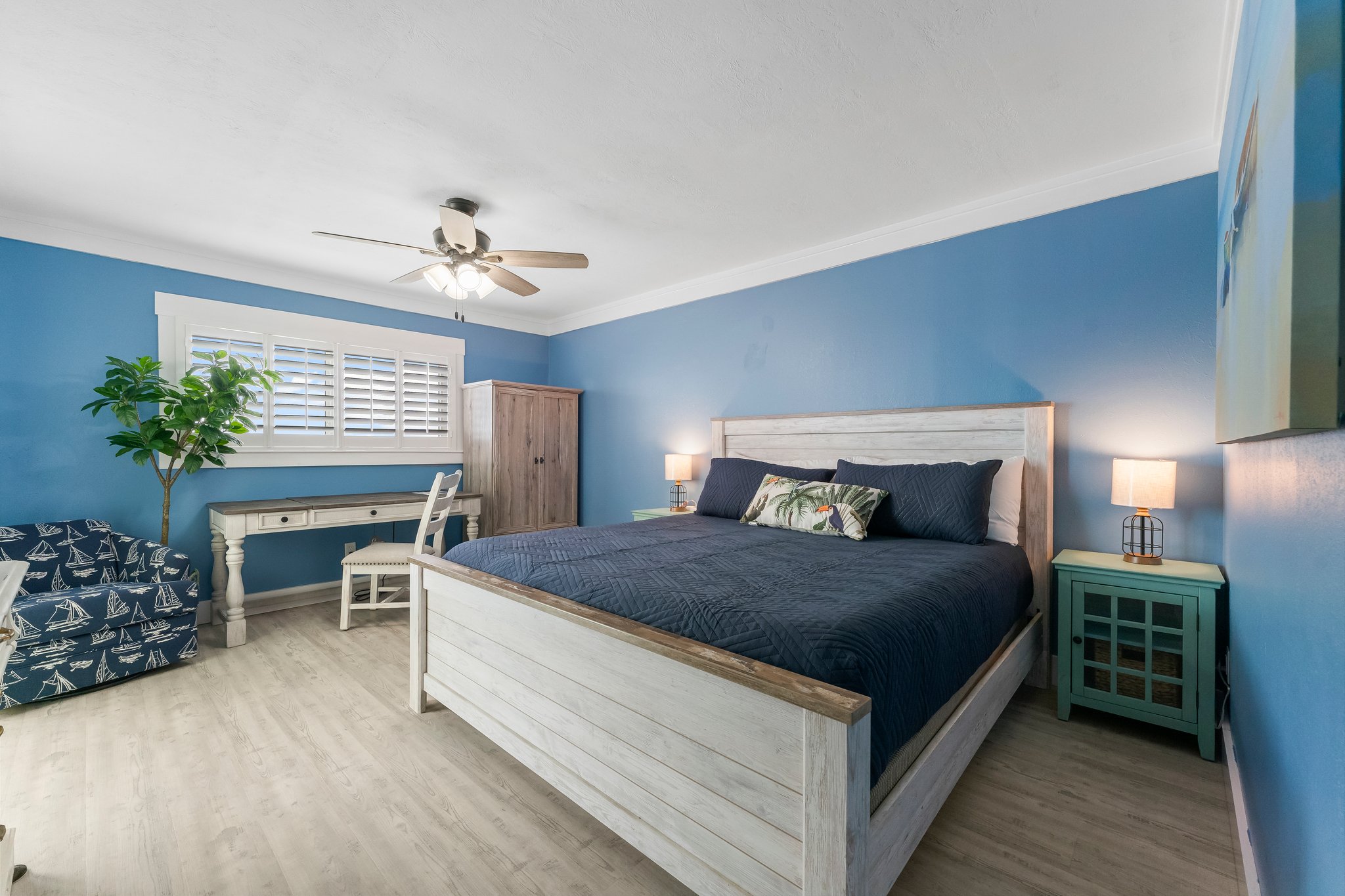 Drift off into a refreshing night's sleep as your body rejuvenates and prepares for another day in paradise. Let the sound of the ocean waves lull you into a state of deep relaxation, carrying with it the promise of tranquility.