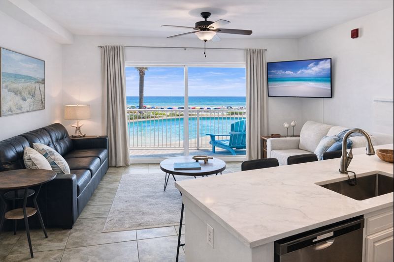 LOOK AT THAT VIEW FROM THE KITCHEN AREA!!!!