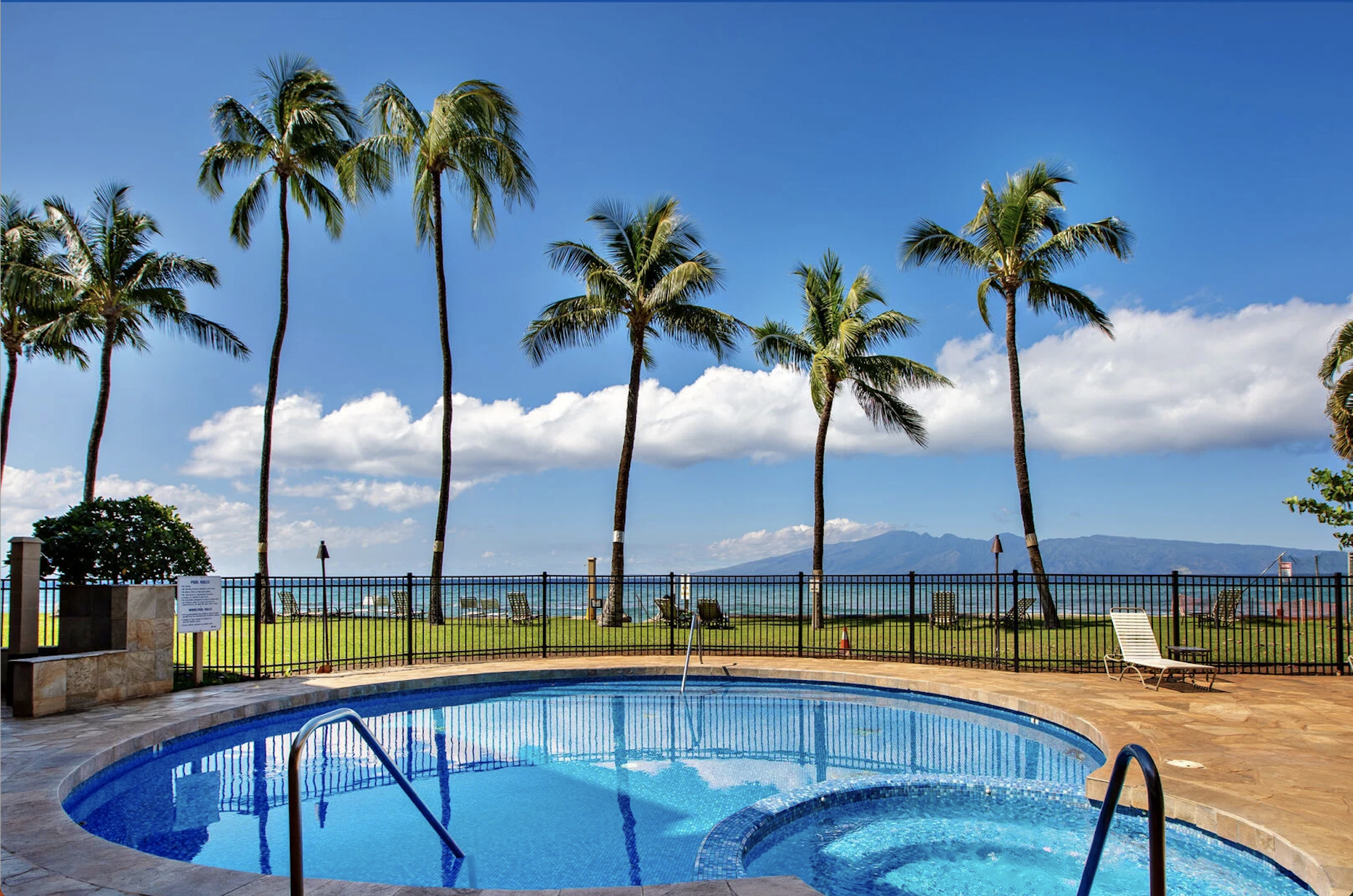 Pool & Hot Tub Access with a View!