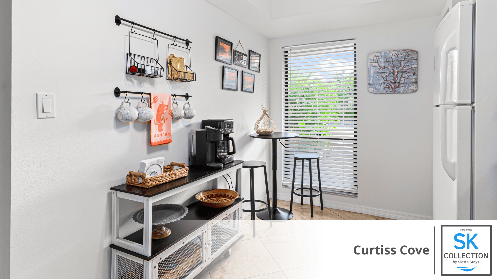 Coffee Bar in Kitchen