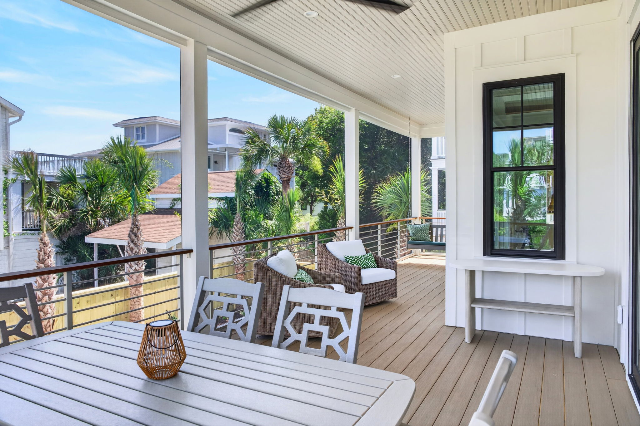 1st Floor Deck | Tahanan Palms | 3 38th Ave | IOP Escapes