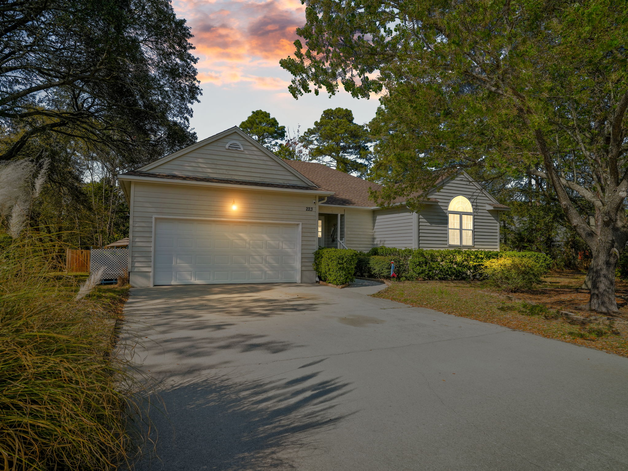Twilight View: Front