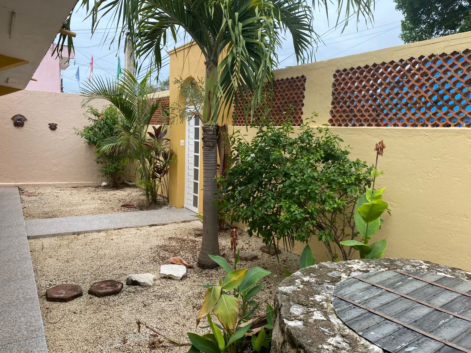 Front courtyard