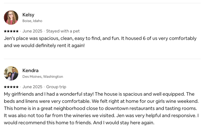 Guest Favorite! 5-star reviews!