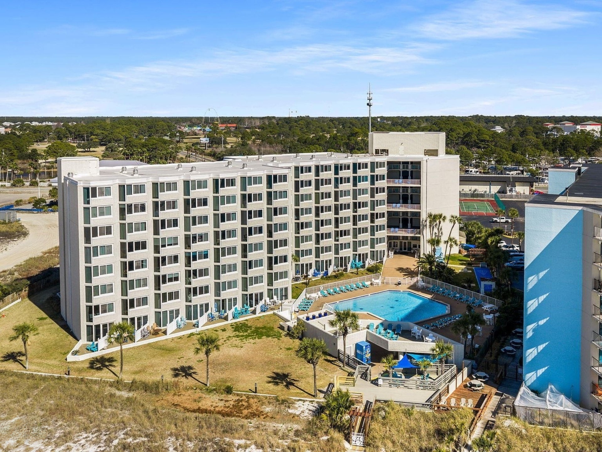 View of Top of the Gulf with pool area