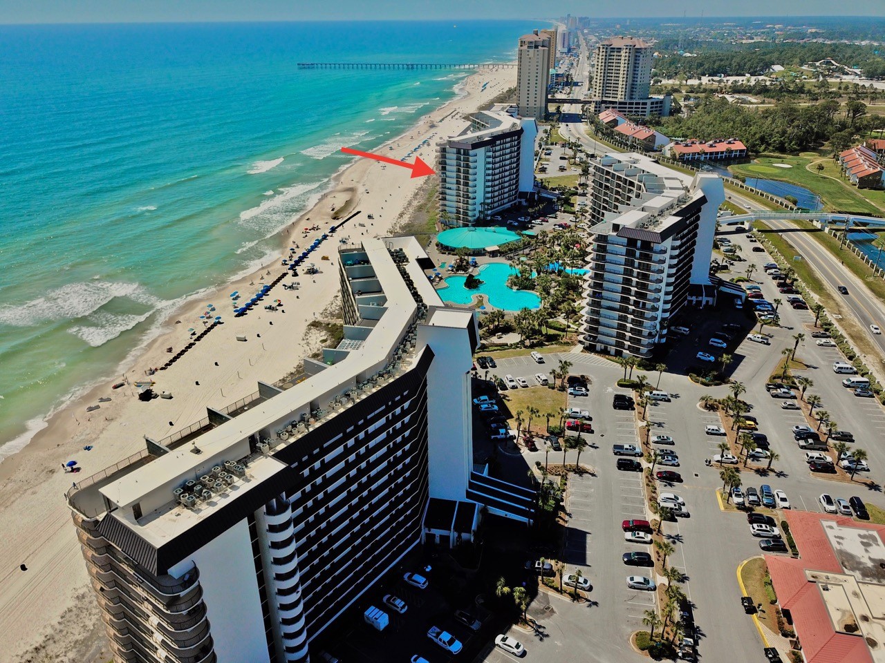 Most Beachfront in PCB