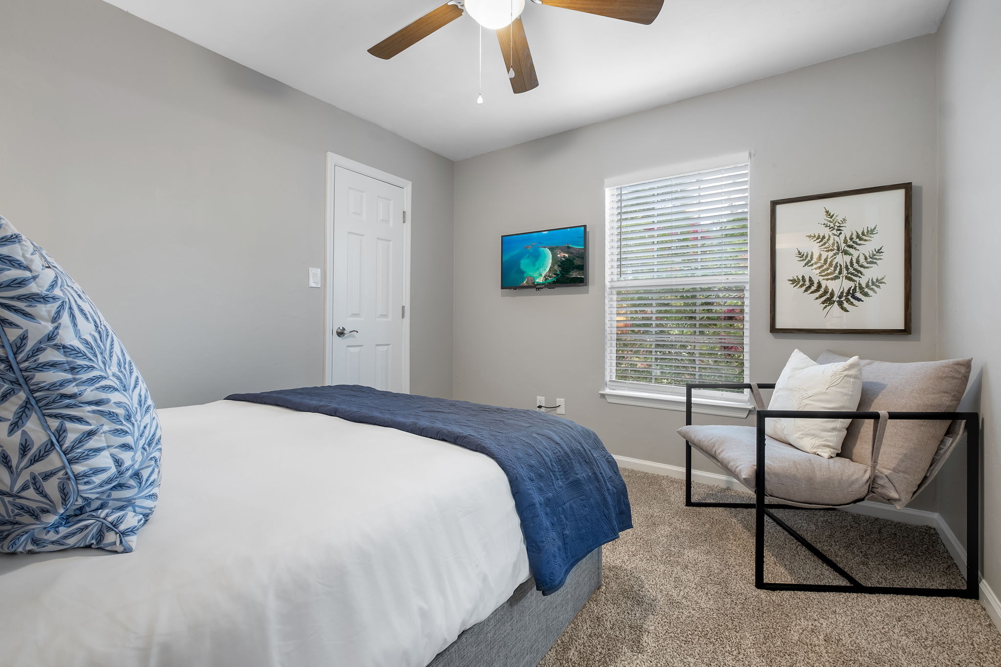 Private Primary Suite with Coastal Feel