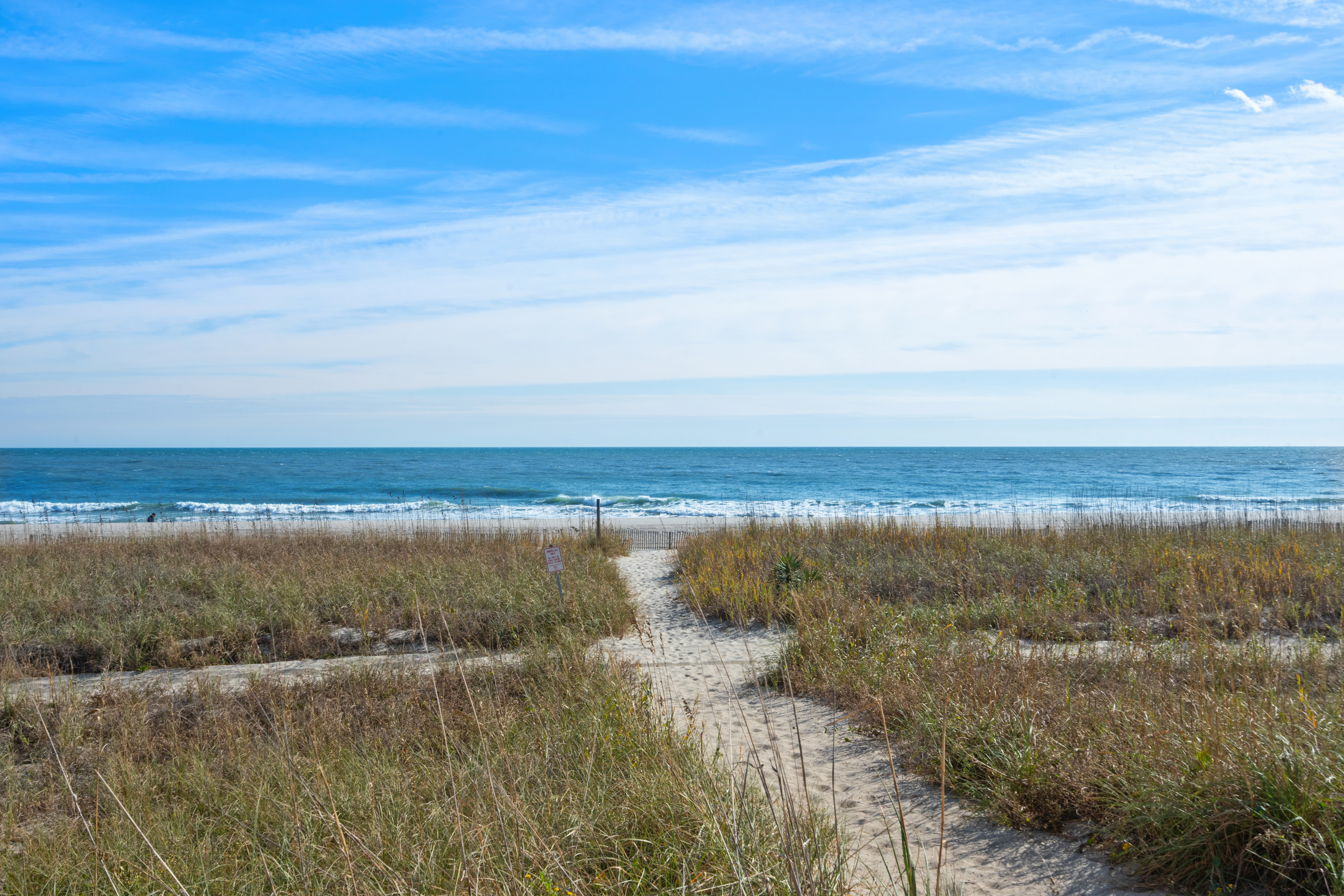 Beach Access right on Property