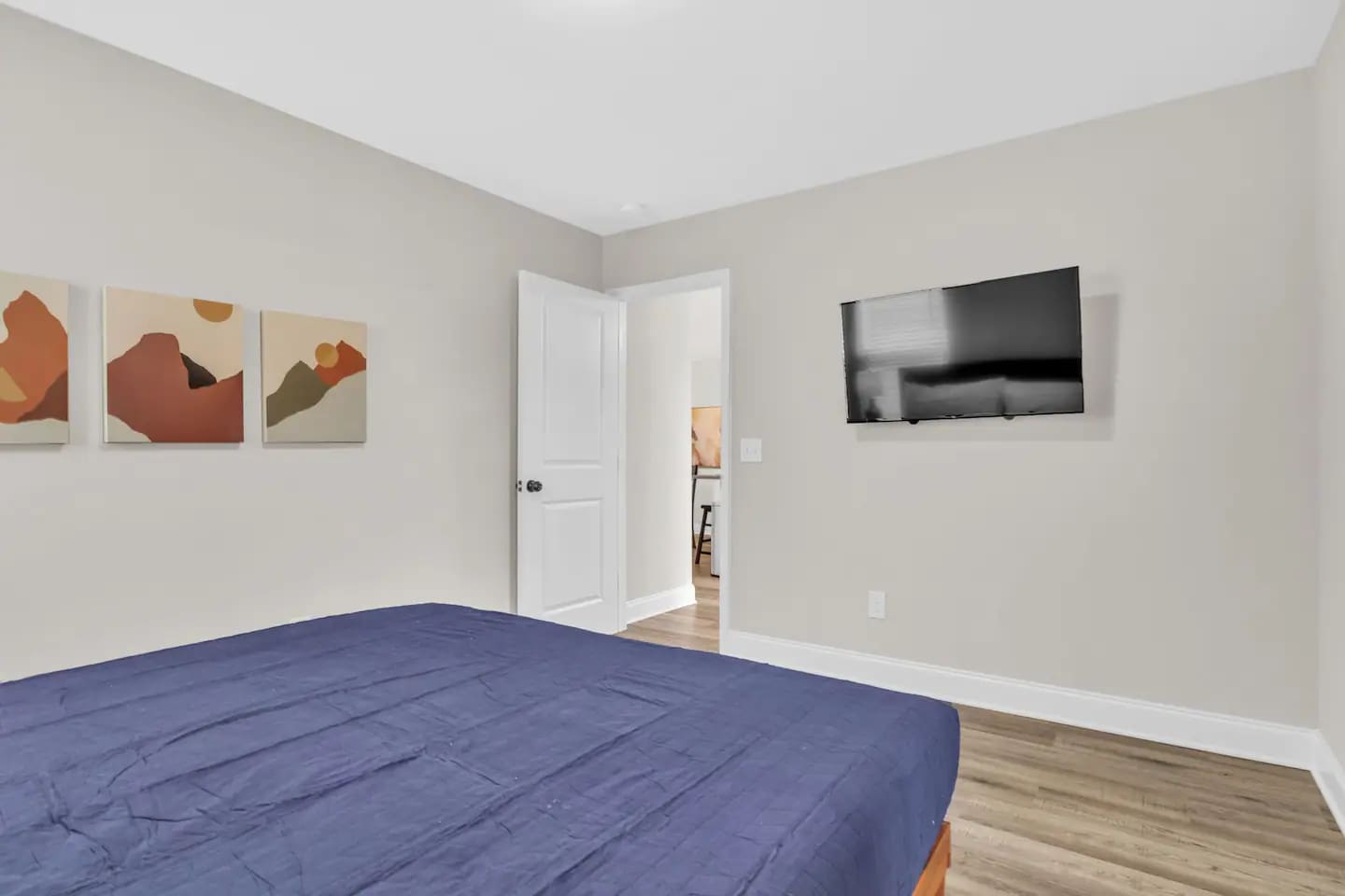 Right side of duplex - King bedroom