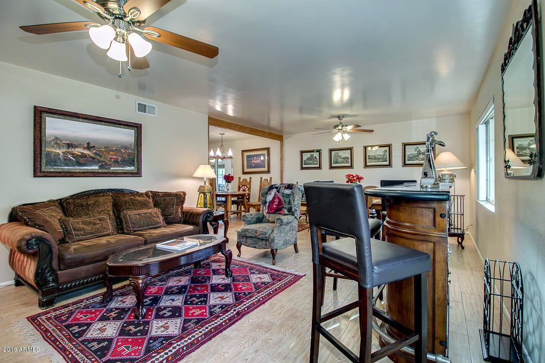 Open and inviting front living room