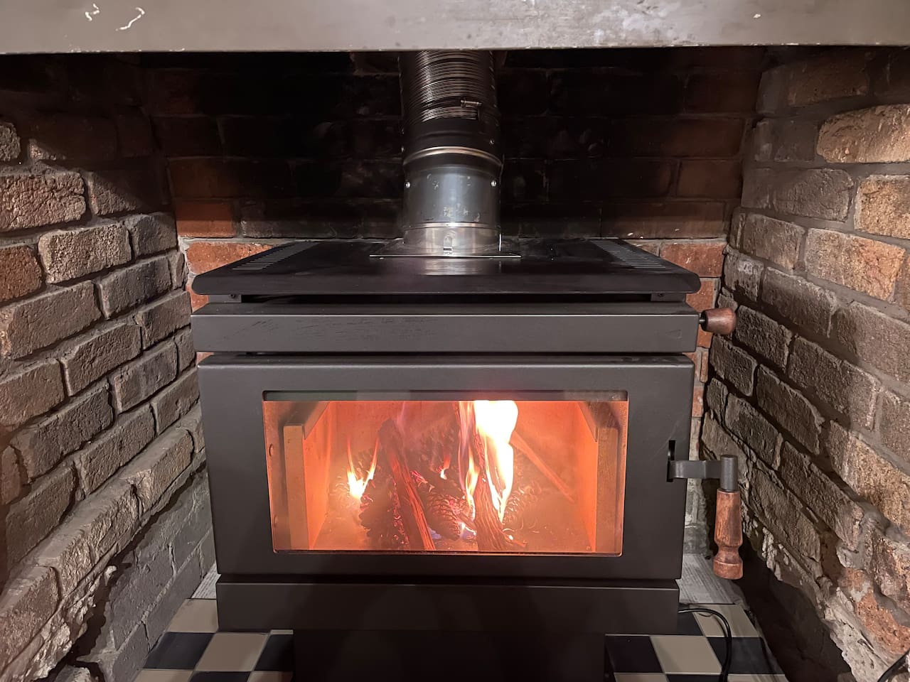 Brand new combustion fire…  